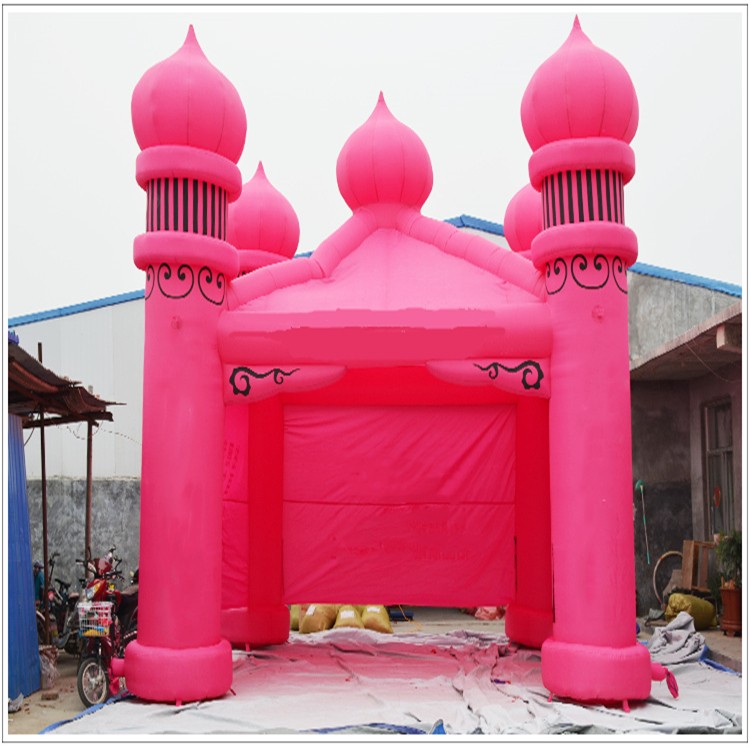 长汀粉色帐篷